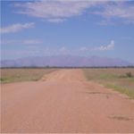 Long empty road