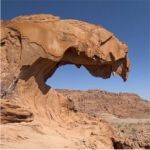 Rock formation at Twyfelfontein