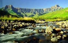 The Drakensberg Mountains