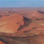 Sossusvlei Dunes from the air
