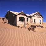 Kolmanskop deserted house