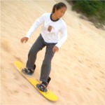 Sand-boarding
