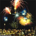 Fireworks over Jo'burg