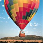 Balloon ride over Pilanesberg