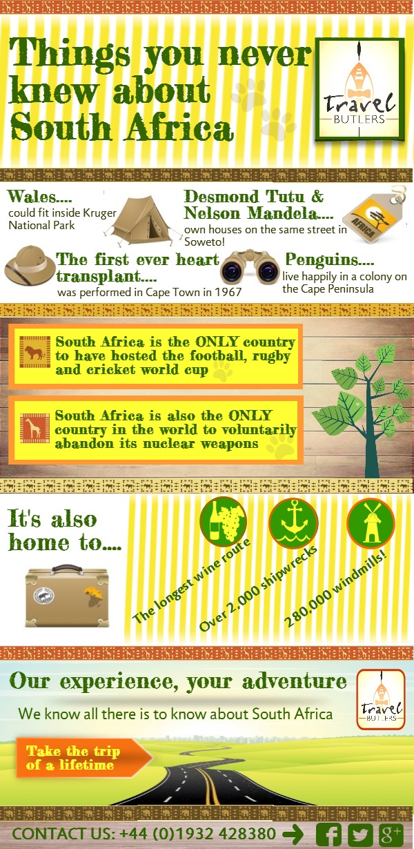 Amazing Things That You Never Knew About South Africa