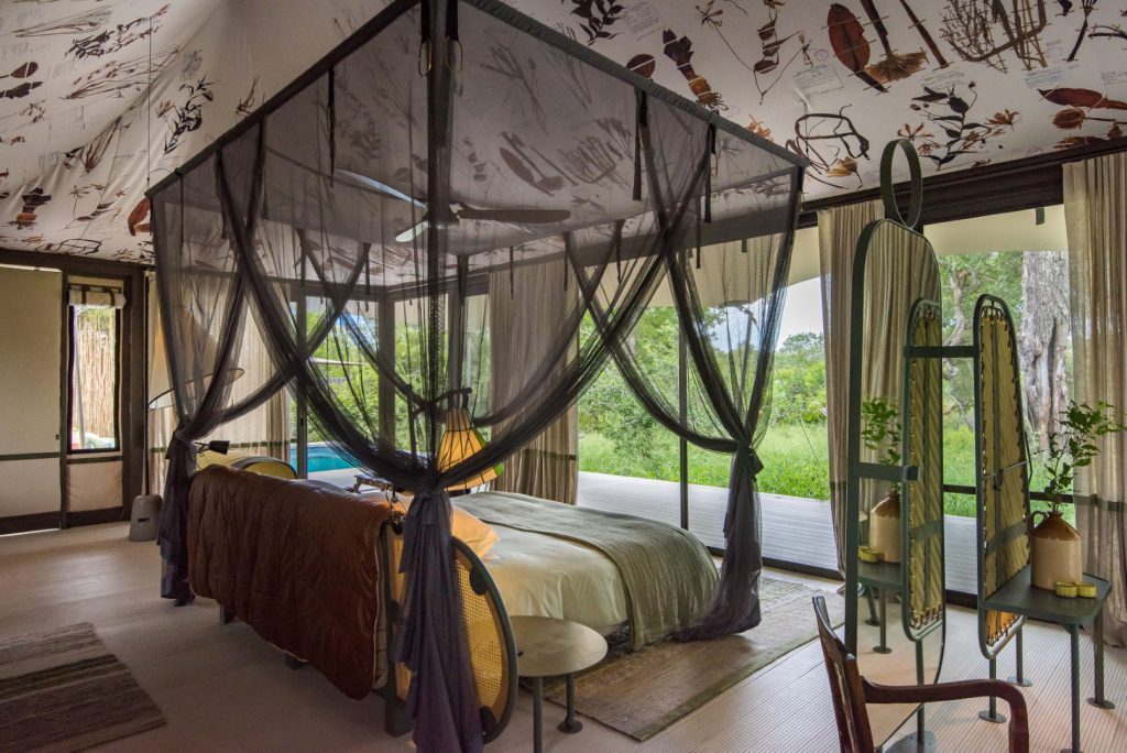 Saseka Tented Camp Room Interior