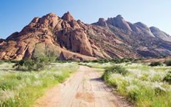Gravel track in Damaraland