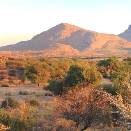 Scenery in the Erongo Mountain area