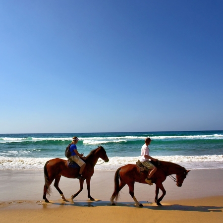 Horse Riding on the Beach