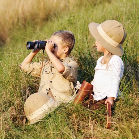 Kids on Safari