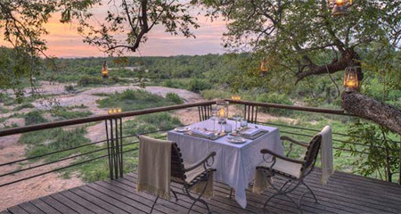 Dining Out At a Private Lodge