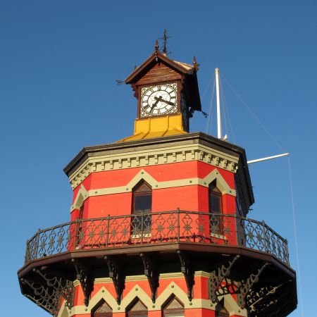 The Waterfront's Famous Clock Tower.