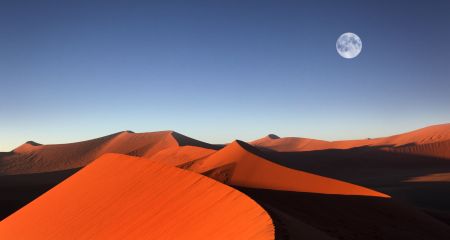 The Red Dunes Of Sossusvlei