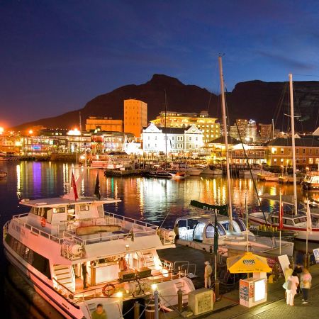 The V&A Waterfront has lots of bars and restaurants to choose from