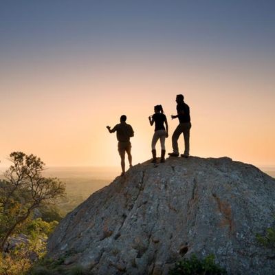 Sunset at Phinda Rock Lodge