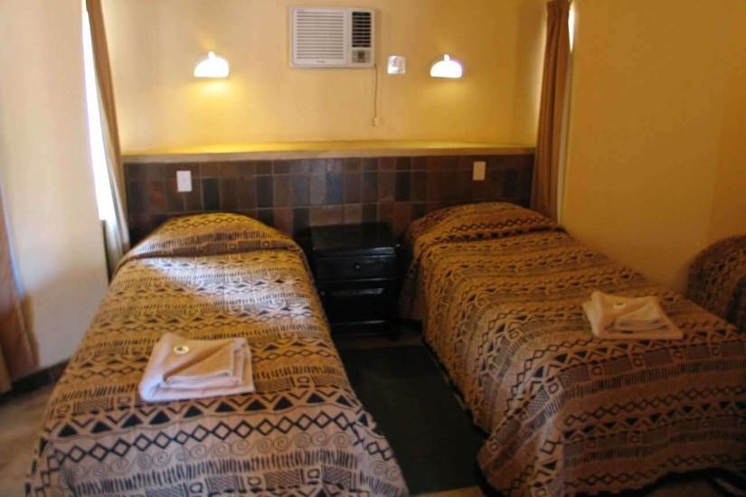 Clean and comfortable - typical accommodation in a SANParks Camp.